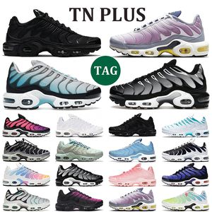 Scarpe da corsa da uomo TN da donna Terrascape Plus Triple White Black Lime Gold Rainbow Silver Hyper Blue Fury Voitage Sneakers da uomo viola