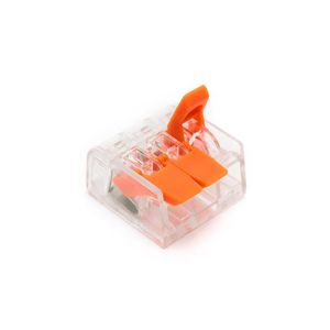 100PCS PCT-413 221-413 Giunzione LED Giunzione compatta Connettore universale per cavi Splitter Terminale e connettore rapido per cavi201x