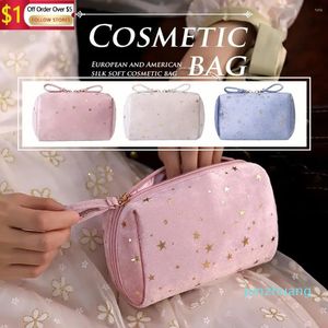 Cosmetic Bags Fashion Portable Lipstick Bag Travel Makeup Pouch Storage Beauty Make Up Case