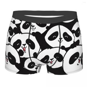 Mutande Divertente Panda Mutandine di cotone Pantaloncini Boxer Slip Intimo da uomo Sexy