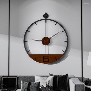 Настенные часы часы железные ремесла простая персонализированная мода декоративная домашняя гостиная