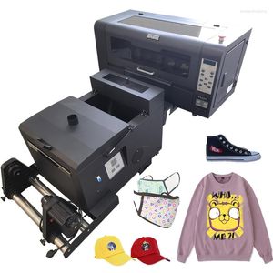 Industrial Price Mainop 6.1 Programvarutygtextil Shake Powder Machine White Ink Heat Transfer DTF Printer 30cm