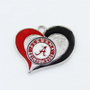 NCAA Pendurar Charms Alabama Crimson Tide Pendurar Charms DIY Colar Pingente Pulseira Jóias Acessório Charms274v