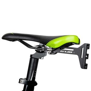 Gabbie per bottiglie d'acqua GUB G-26 Triathlon Sella Bollitore Sedile Lega di alluminio Sospensione posteriore Doppio supporto Staffa di montaggio per espansione Portabottiglie per bicicletta HKD230719