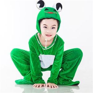 Nowy styl The Children Children Cosplay Green Frogs Zielony żółty żółw odpowiedni dla chłopców i dziewcząt kostium sceniczny Taniec