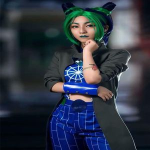 JoJo's Bizarre Adventure Jolyne Cujoh Cosplay Kostüm Halloween Kostüme297f