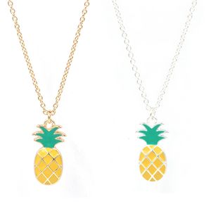 Collane con ciondolo Moda carino Colori Ananas Collana Pendenti 230718