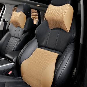 Hzyeyo Memory Foam Car Seat Cushions Neck vila Midjan Stöd