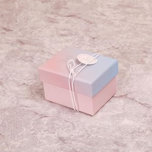 Schmuckbeutel 5 Stück Bunte Papierverpackungsboxen für Armband Halskette Drop Hochwertiges Geschenkpaket Kleine Unternehmen