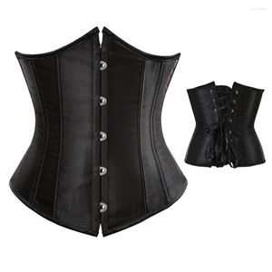 Bälten 2023 Style Women Underbust Corset Sexy Bustiers Workout Shape Body Belt Slimming Shapers Girdles Dropship Support S-XXXL