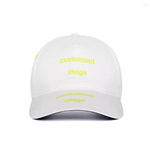 Top Caps Noisydesigns Özel Logo Beyzbol Kapağı Metin Po Baskı Erkekler Kadınlar Snapback Dad Hat Trucker Kişiselliği Özelleştirilmiş