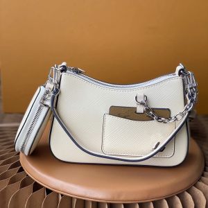 Designers Marellini handbag removable 3 in 1 Chain Bag woman Checkered leather messenger bag Commuting Bag M20998 M20999