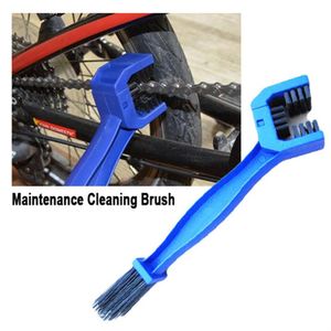 Other Motorcycle Parts Blue Motorcycle Bike Chain Cleaner Cleaning Maintenance Brush Cycle Brake Remover High Quanlity Whole263a