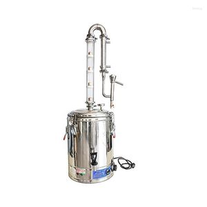 Electric Brewing Machine Household Alcohol Distiller 4 Layer Copper Core Distillation Tower Stills