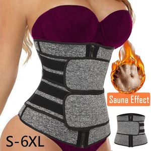 Damen Shapers Frauen Sweat Shapewear Sauna Abnehmen Mantel Bauch Korsett Neopren Taille Trainer Body Shaper Bauch Gürtel Workout 6XL