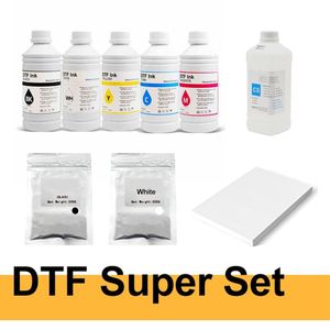 Ink Cartridges DTF Kit Melt Powder Cleaning For Direct Transfer Film Printer PET Printing And226K