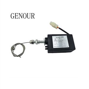 Generator Accessories 12V 24V Diesel Engine Fuel Stop Solenoid Valve XHQ-PT Shutoff Solenoid on Pull Type Flameout Magnetic 90N-11166Q