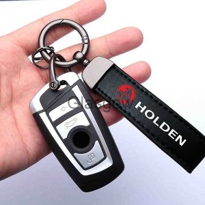 Car Key New Genuine Leather Car Styling Keychain Key Chain Rings For Holden Astra Commodore Cruze Monaro Trailblazer Colorado HSV x0718