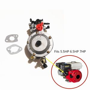 Dual Fuel Carburetor LPG Conversion Kit for Generator Parts Water Pump Engine GX200 160 168F 170F216k