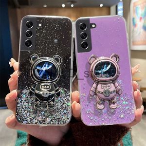 Cell Phone Cases Astronaut Quicksand Case For Samsung S23 Plus S21 Ultra S22 S21 FE For Samsung S21 Ultra S20 S8 S9 S10 Note10 Lite Starry Cover J230719