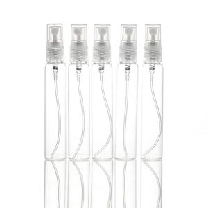 15 ml påfyllningsbar glas sprayflaska fin dimma klar parfym atomizer spray flaskor resestorlek wxjga