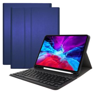 iPad Pro 11 2020バージョンのバックライトTouchPad Ultra Thin Portfolio Leather Cove203c用の取り外し可能なワイヤレスBluetoothキーボードケースケース