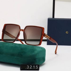 Óculos de sol de grife para mulheres, óculos de proteção sênior para mulheres, armação de óculos de metal vintage, óculos de sol da moda GC 3215