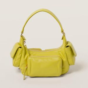 Cowhide Hobo Bag Women Soft Multial PocketsバッグクラウドバッグショルダーバッグHOBOSモーターサイクルバッグデザイナーハンドバッグトートバッグ最高品質の財布サイドポケット