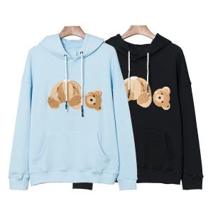 Męski projektant bluzy z kapturem Man Angel Teddy Bear Woman Bluza długi rękaw Casual Pullover Black Projektanci Pullover Kurtki z kapturem CXG23071910