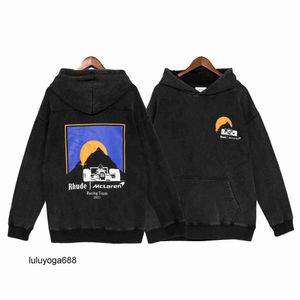 2023 Yeni Tasarımcı Erkek Hoodie Sweatshirts Classic Wests Lüks Hoodies Üç İsim Barış Moda Marka Baskılı Kadın Kazak Kazak Kadınlar Hooded