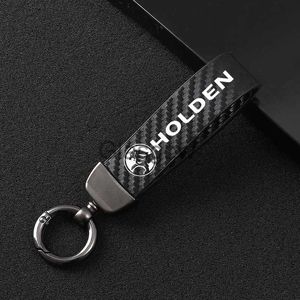 Car Key New Carbon Fiber Car Styling Keychain 4s Shop Fine Gift Key Ring For Holden Astra Commodore Cruze Monaro Trailblazer Colorado x0718