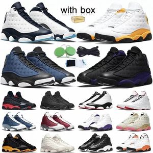 Jumpman 13s University Blue Basketball Shoe Trigo University Blue Black Cat criado Court Purple Wolf Grey Starfish He Got Game Hyper Royal men sports