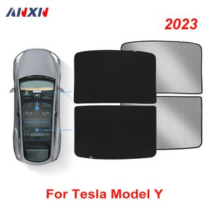 Shade Roof Sunshades for Tesla Model Y Upgraded Sunroof Shade Sunshade 2 in 1 Layer Sun Shade UV protection Accessories - 230718