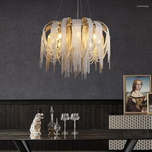 Lustres Iluminação Italiana Pendurado Pendurado de Luxo Candeeiro Postmoderno Lustre LED Sala de Estar Restaurante Quarto Engenharia Designer Fixtur