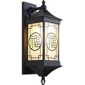 Vattentät utomhusvägglampa LED Lång väggljus IP65 Courtyard Lights Garden Villa Porch Sconce Lighting 110V 220V Luminaire Chin2194