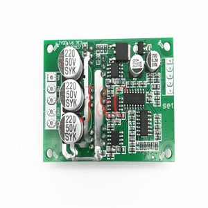 V6 3E2 DC Brushless Motor Drive Control Board utan HALL 12V 24V 36V 500W BLDC MOTOR252I