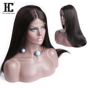 13 4 perucas de cabelo humano front lace para mulher negra parte do meio 130% densidade perucas frontais rendas brasileiras retas cabelo humano lace fron273i