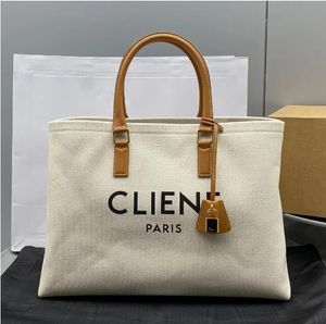 classic Womens CANVAS Bag Luxury nylon Linen Shoulder clutch Makeup shopping bags mens Raffias designer the tote bag Large handbags crossbody beach Bags