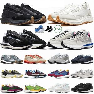 designer vaporwaffle Running waffle Pegasus Fragment Undercover LDWaffle Ldv Clot Pure Platinum Sail White Nylon Noir Uomo Donna TrainerX3cR #