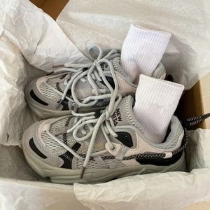 Frauen klobiges Kleid 6FC94 Sneaker Dicke Bodenplattform vulkanisieren Schuhe Mode atmungsaktiven lässigen Laufschuh für Frau weiblich 42 44 230718