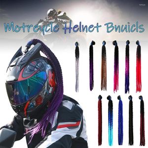 Motorcycle Helmets Helmet Braids Wig Motorbike Multicolor Twist Pigtail Ponytail Present Gift For Benelli 752s G310r