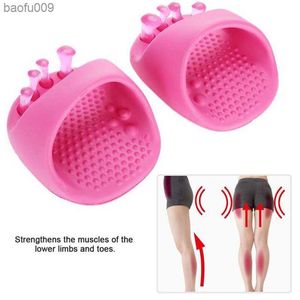 Benkorrigerande fotmassage O-formad ben Ortopedisk insoles Enhet åtta Inuti utanför korrigeringsfötter Massager L230520