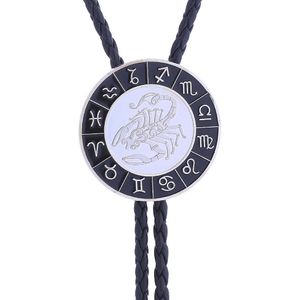 Bolo Ties Novo design doze constelações Bolo Tie HKD230720