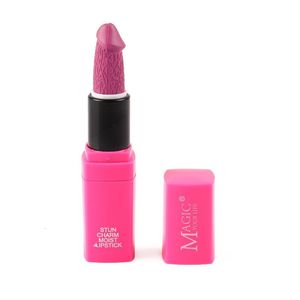 Lipstick 12 color penis shaped lipstick Mushroom durable waterproof sexy mute lipstick moisturizing makeup paint makeup 230718