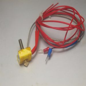 Reprap 3D drukarka części zamienna K Typ Thermocouple Metal End DIY dla drukarki Prusa i3 3D 1 75 mm Filament 0 4 mm noz226h