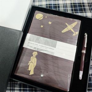 GIFTPEN Luxury Signature Pen Classic Brown Roller Ball Pens Resin Material Smooth Writing With Matching Notebook And Original Box226n