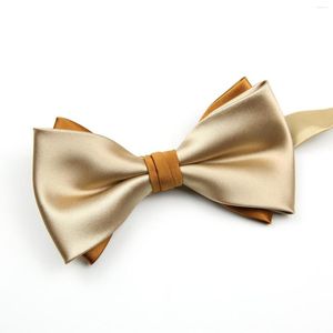 Bow Ties For Men Luxury Wedding Party Groom Butterfly Knot Men's Bowties Handmade Bowknot Formal Clothing Hombre Office Gift