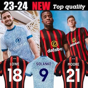 Camisas de futebol AFCB 2023 2024 KLUIVERT TRAORE 23 24 camisa de futebol SOLANKE CHRISTIE OUATTARA LOWE BILLING ANTHONY BROOKS SEMENYO COOK KELLY SENESI ZABARNYI kit infantil