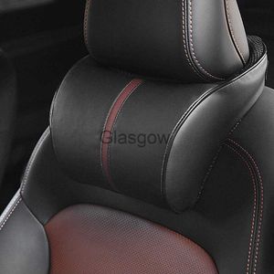 Almofadas de assento VODOOL Couro PU Memory Foam Car Neck Travesseiro Auto Assento de carro Encosto de cabeça Encosto de cabeça Descanso de pescoço Travesseiro Almofada de suporte Almofadas Acessórios x0720