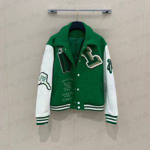 Designer Mens Jackets Mulher Moda Varsity Jaqueta Casual Casual Casal Letra Classic Letter Outer;